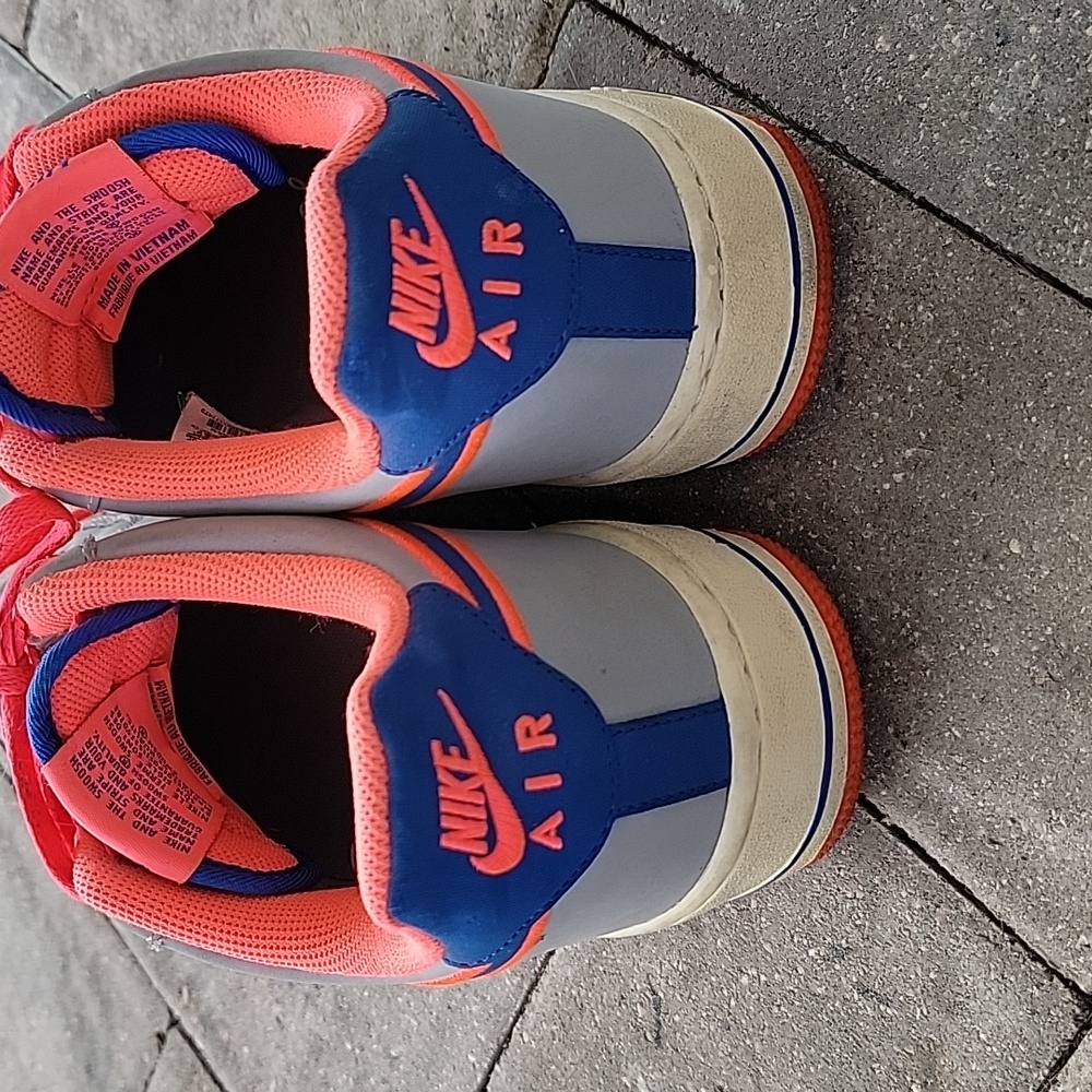 Nike Air Force 1 Low Grey, Royal Blue, Hot Pink March 2012 - Picture 3 of 7